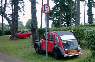 Camping in Kge Denmark.