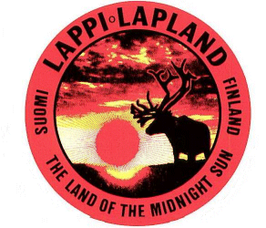 Scan form a Lapland the land of the midnight sun picture