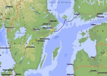 Microsoft Encarta Map Jnkping, Stockholm, Turku