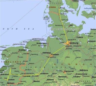 Microsoft Encarta Map Veenendaal , Aabenraa.
